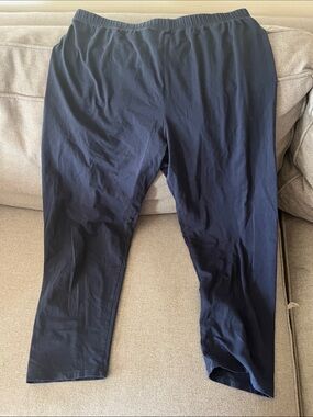 Diamond Supply Co. Black Elastic-Waist Leggings